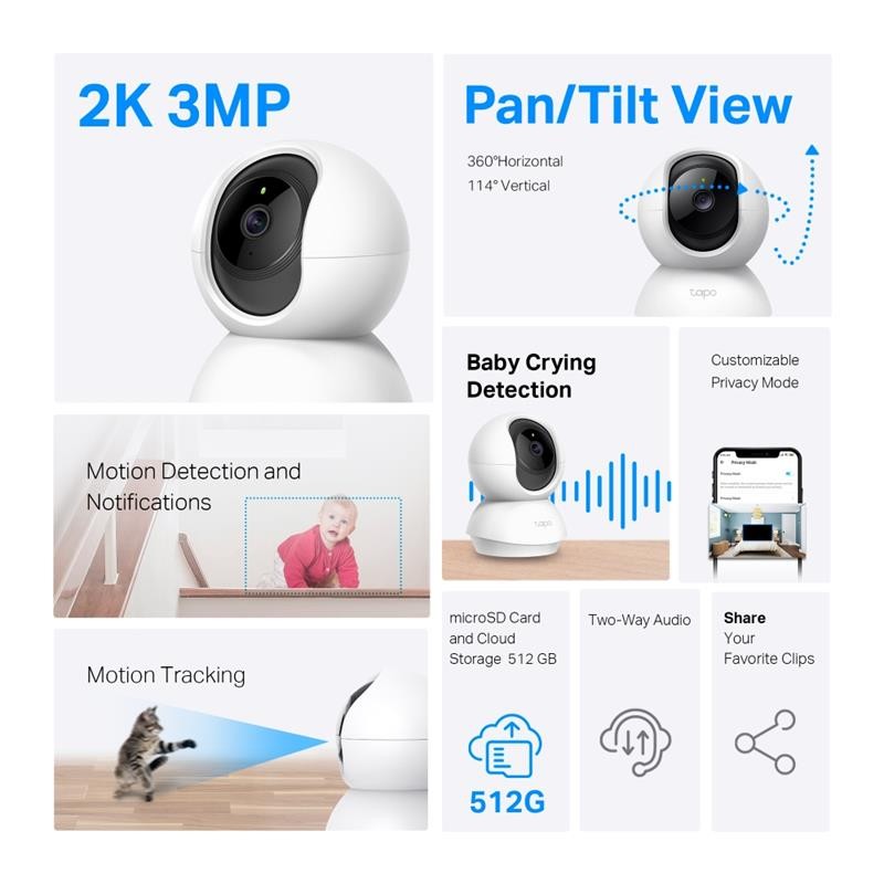 CAMARA IP TP-LINK TAPO TC71...