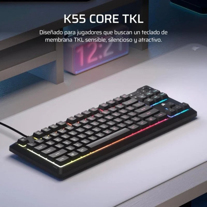 TECLADO GAMING CORSAIR K55...